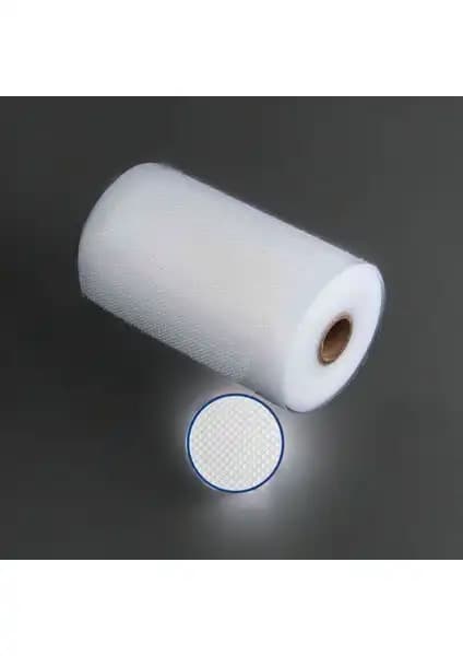 Konak Vakum Ambalaj Torbası Tırtıklı Rulo Gıda Saklama Çözümü 500 cm Uzunluk