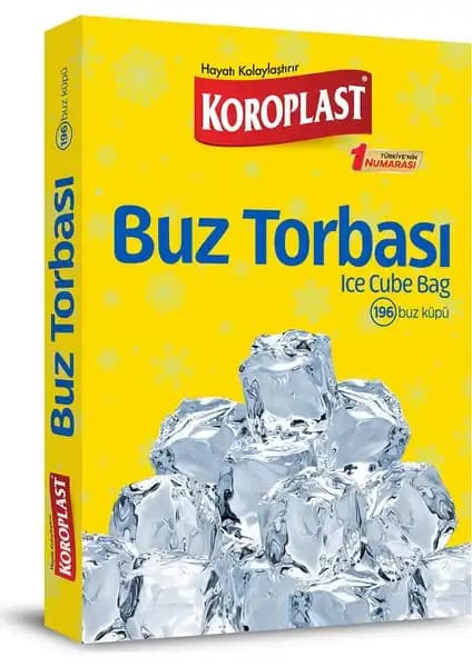 Koroplast Buz Torbası 196 Küp Pratik ve Hijyenik Buz Yapma Çözümü