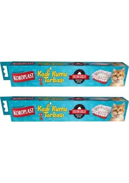 Koroplast Kedi Kumu Torbası 7 Adet - Hijyen ve Pratiklik İçin Uygun Çözüm