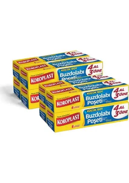 Koroplast Küçük Boy Buzdolabı Poşeti - Dayanıklı ve Pratik Saklama Çözümü