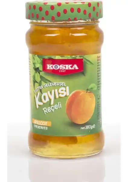 Koska Ekstra Geleneksel Kayısı Reçeli: Doğal ve Katkısız Lezzetli Seçenek