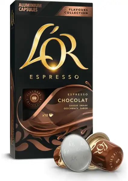 L'or Çikolata Aromalı Nespresso Uyumlu Alüminyum Kapsül Kahve Ürünü Tanıtımı ve Özellikleri