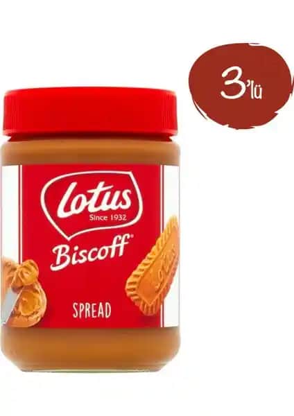Lotus Biscoff Sürülebilir Karamelize Bisküvi Ezmesi 400g pratik kullanım ve benzersiz tat ile öne çıkar