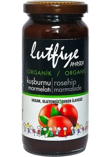 Lutfiye Lutfiye Organik Kuşburnu Marmelatı: Doğal ve Sağlıklı Tatlı Seçeneği