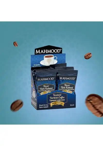 Mahmood Coffee Orta Şekerli Hazır Türk Kahvesi: Pratik ve Geleneksel Lezzetin Buluşması