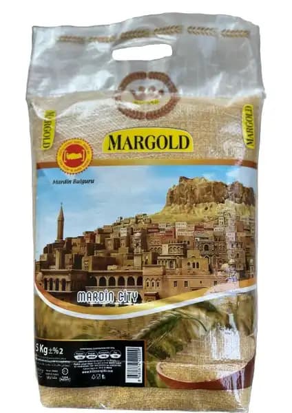 Margold Mardin Midyat Orta Bulgur 5 kg Geleneksel ve Kaliteli Türk Mutfağı Ürünü