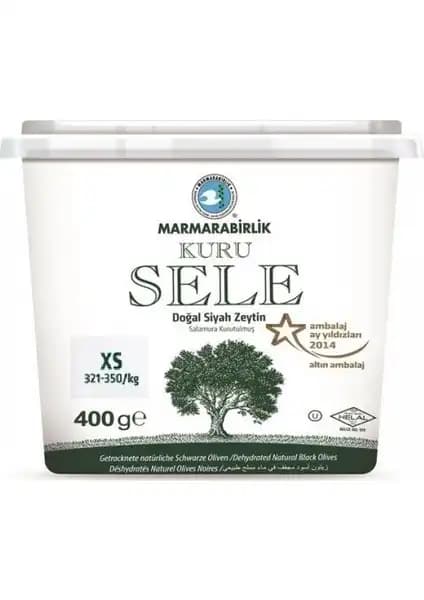 Marmarabirlik Kuru Sele Siyah Zeytin 400g Sağlıklı ve Doğal Lezzet Seçeneği