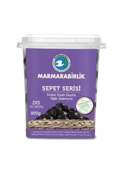 Marmarabirlik Sepet Serisi Elit 351-380 2XS Siyah Zeytin Kalitesi ve Lezzeti