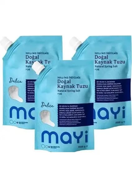 Mayi Tuz İyot Takviyeli Doğal Kaynak İnce Öğütülmüş Tuzun Detaylı Tanıtımı ve Sağlık Faydaları