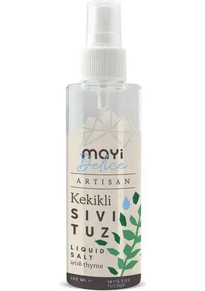 Mayi Tuz Mayi Artisan Kekikli Sıvı Tuz 150 ml - Modern Mutfaklar İçin Lezzetli Alternatif