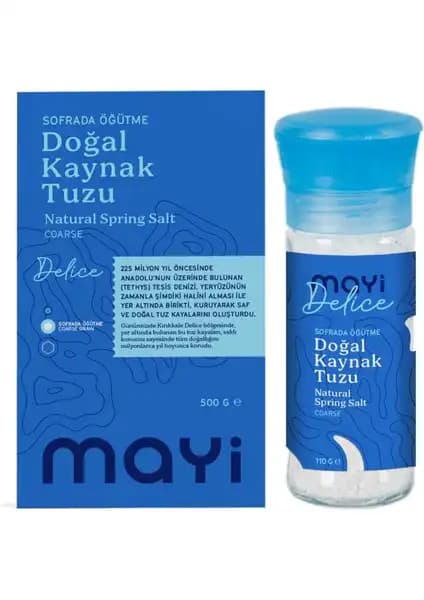 Mayi Tuz Mini Granül Tuz Paketi Doğal ve Katkısız Mineralli Tuz Seçeneği