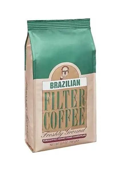 Mehmet Efendi Brazilian Filter Kahvesi: Kaliteli ve Dengeli Aromalara Sahip Kahve Seçeneği