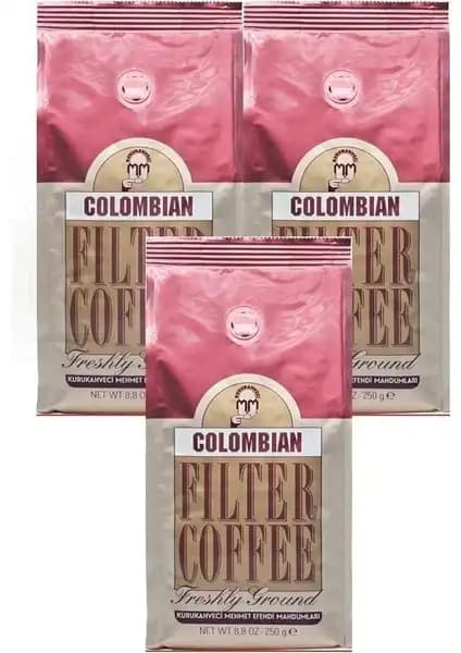 Mehmet Efendi Colombia Filtre Kahvesi: Kaliteli Arabica Kahve Deneyimi