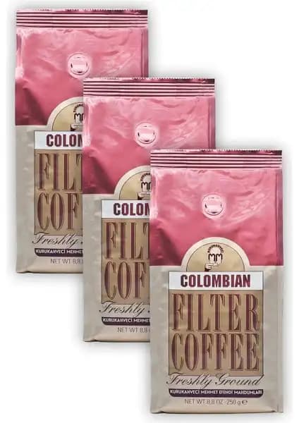 Mehmet Efendi Colombian Filtre Kahve: Kaliteli Aromasıyla Günlük Kahve Keyfi