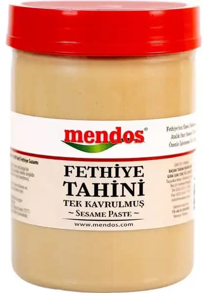 Mendos Tek Kavrulmuş ve Taze Fethiye Tahini: Doğal ve Yüksek Kalite Susam Ürünü