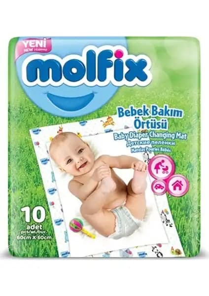 Molfix Bebek Bakım Örtüsü: Hijyen ve Konfor Sunan Pratik Bebek Bakım Çözümü