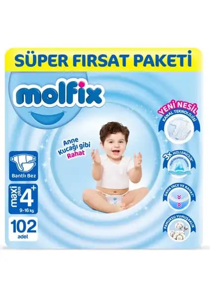 Molfix Bebek Bezi 4+ Beden Maxi Plus: Yenilikçi Teknolojiler ve Güvenli Kullanım