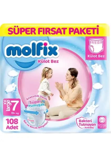 Molfix Külot Bebek Bezi 17+ Kg İçin Güvenilir ve Konforlu Bebek Bezi Seçenekleri