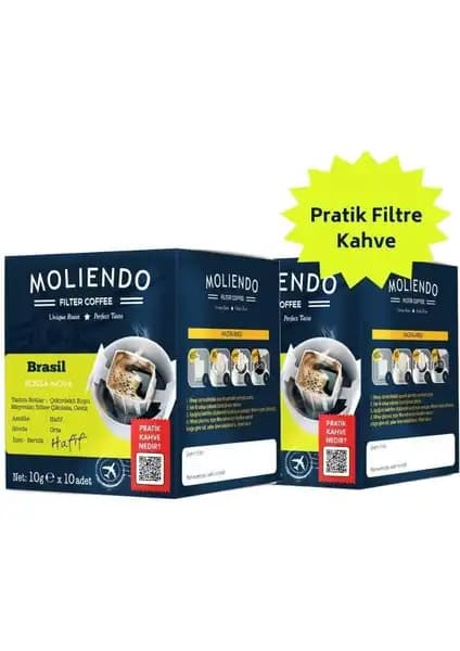 Moliendo Brasil Bossa Nova Pratik Filtre Kahve Avantaj Paketi Özellikleri ve Lezzetleri