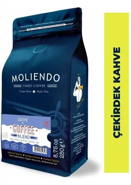 Moliendo Dark Coffee Blend: Koyu Kavrulmuş Arabica Kahve ile Zengin Tat Deneyimi