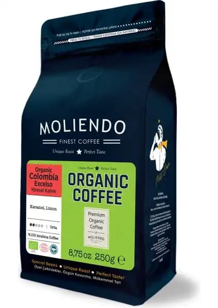 Moliendo Finest Coffee: Organik Kolombiya Kahvesi ile Zengin ve Dengeli Tatlar