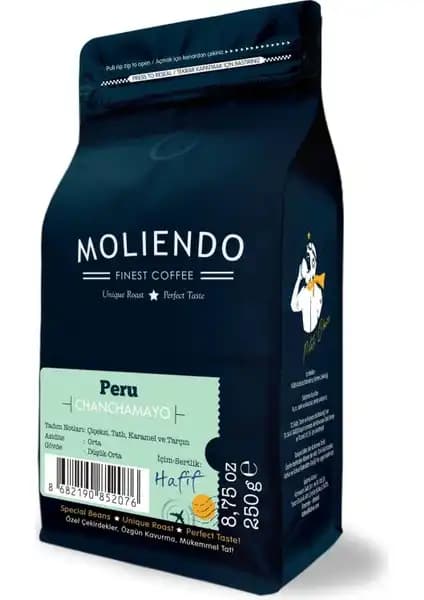 Moliendo Finest Coffee: Peru'nin Yüksek Irtifa Arabica Kahvesi Özellikleri ve Lezzet Profili