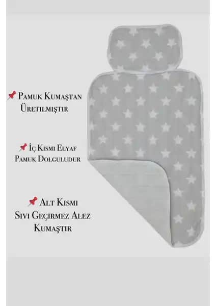 Mor Bebe Pratik Alt Değiştirme Matı Minderi Bebek Bakımında Konfor ve Şıklık Sağlar