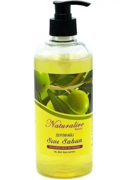 Naturalive Zeytinyağlı Sıvı Sabun Doğallık ve Temizlik Bir Arada Günlük Kullanım İçin