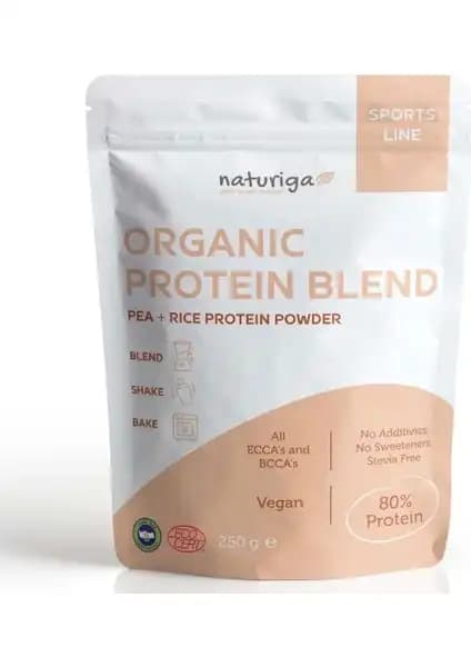 Naturiga Pure Protein Karışımı 250g doğal ve organik bitkisel protein takviyesi