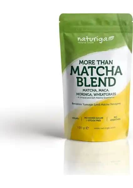 Naturiga Yüksek İçimli Matcha Karışımı: Organik İçeriğiyle Sağlıklı ve Enerji Dolu İçecek Alternatifi
