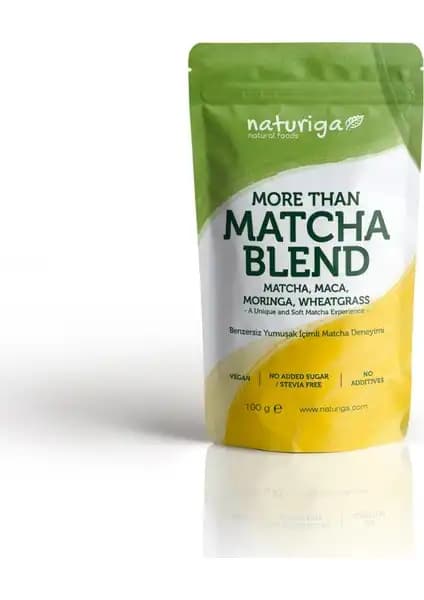 Naturiga Yüksek İçimli Matcha Karışımı: Organik İçeriğiyle Sağlıklı ve Enerji Dolu İçecek Alternatifi