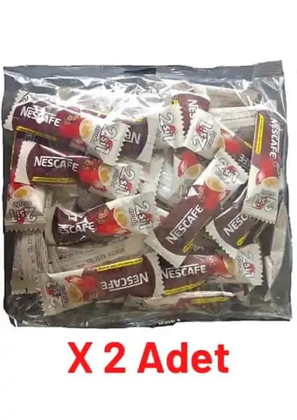 Nescafe 2'si 1 Arada Pratik ve Lezzetli Kahve Karışımı 80 Adet 5g Paket