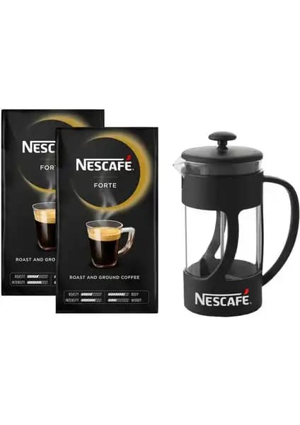 Nescafe Forte Öğütülmüş Kahve ile Kahve Keyfini En Üst Seviyeye Çıkarın