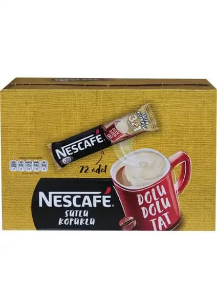 Nestlé Nescafé 3ü1 Arada Sütlü Köpüklü Kahve Ürünü Detayları ve Özellikleri