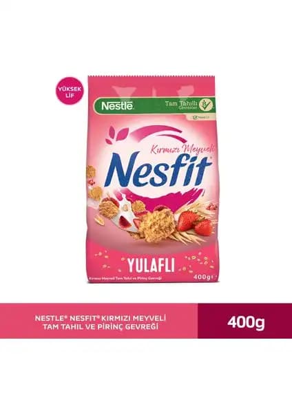 Nestle Nesfit Kırmızı Meyveli Müsli 400 g Sağlıklı ve Lezzetli Kahvaltı Seçeneği