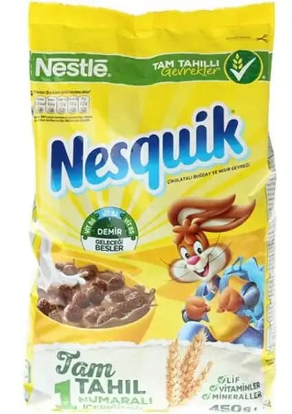Nestlé Nesquik Kakaolu Buğday ve Mısır Gevreği: Lezzetli ve Besleyici Kahvaltı Seçeneği