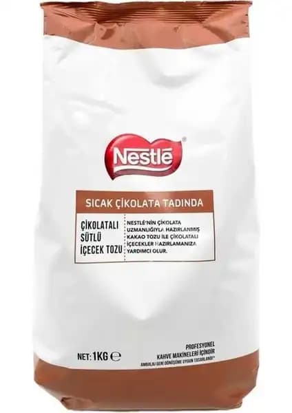 Nestle Sıcak Çikolata 1 Kg - Yoğun Çikolata Aroması ve Kolay Hazırlık Özelliği