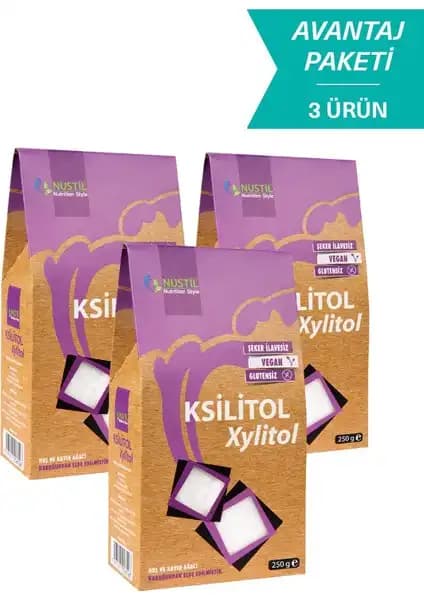 Nustil Nutrition Style Ksilitol: Doğal ve Düşük Kalorili Tatlandırıcı Seçeneği