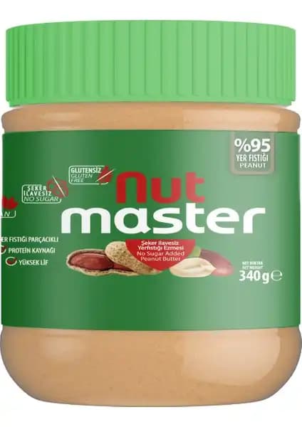 Nut Master Yerfıstığı Ezmesi: Doğal ve Sağlıklı Bir Kahvaltı ve Atıştırmalık Seçeneği