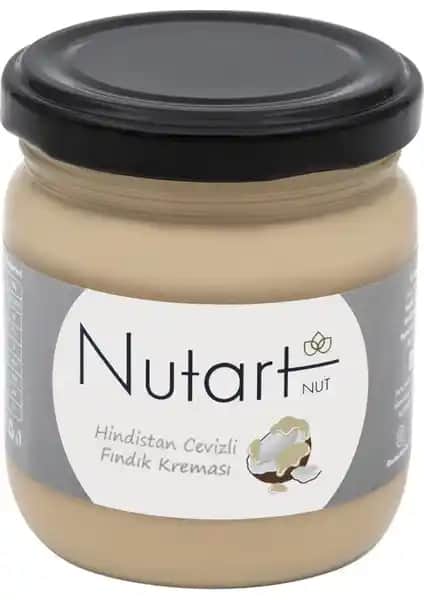 Nutart Hindistan Cevizli Parçacıklı Fındık Kreması: Doğal ve Sağlıklı Lezzet Alternatifi