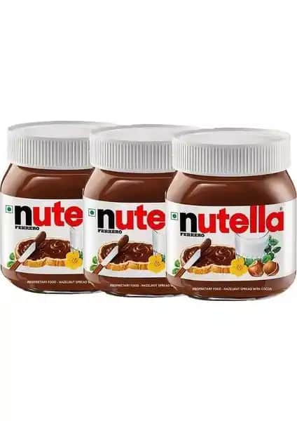 Nutella 400 gr x 3: Tatlı ve Kahvaltı İçin Pratik Krem Çikolata Paketi