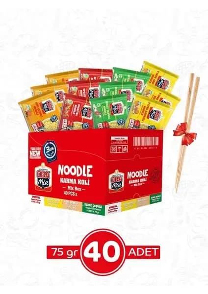 Oba Mie Karma Çeşnili Noodle: Hızlı ve Pratik Vegan Noodle Seçeneği