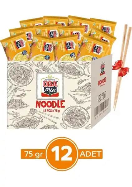 Oba Mie Köri Çeşnili Noodle: Hızlı ve Lezzetli Vegan Makarna Seçeneği