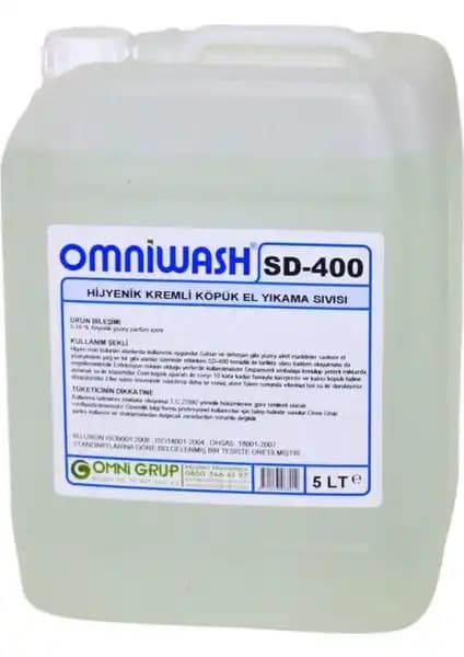 Omniwash Kokusuz Antibakteriyel Köpük El Sabunu Hijyen ve Güvenlik İçin Yenilikçi Çözüm
