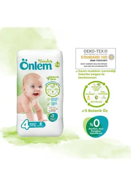 Önlem Botanika Bebek Bezi Deneme Paketi: Doğal İçerik ve Güvenilirlik Özellikleri