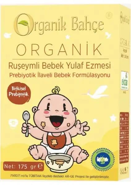 Organik Bahçe Ruşeymli Bebek Yulaf Ezmesi ile Sağlıklı ve Doğal Bebek Beslenmesi
