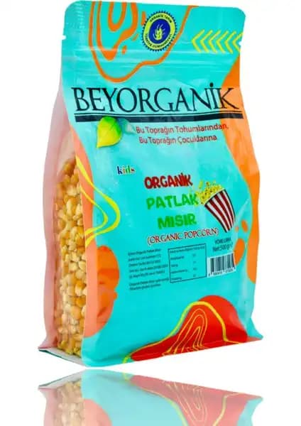 Organik Patlak Mısır 500g: Doğal ve Sağlıklı Atıştırmalık Seçeneği