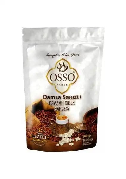 Osso Damla Sakızlı Osmanlı Dibek Kahvesi 200 Gr Geleneksel ve Aromatik Kahve