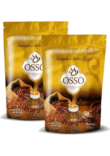 Osso Osmanlı Kahvesi: Geleneksel Osmanlı Kahvesinin Modern ve Aromatik Yansıması