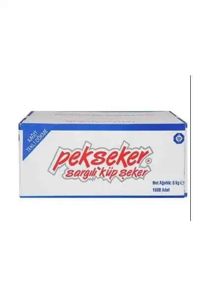 Pekşeker Tek Sargılı Küp Şeker 5 Kg: Geleneksel Tat ve Kalitenin Modern Buluşması